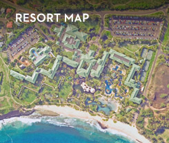 Grand Hyatt Kauai Map